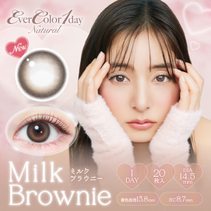 EverColor1day – Natural Milk Brownie 日拋 每盒20片